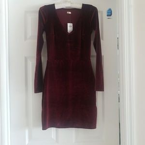 Hollister Velvet Dress